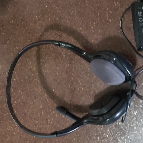 Plantronics Audio 628 USB PC Stereo Noise Cancelling Wired Mic Headset - Picture 5 of 5